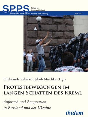 cover image of Protestbewegungen im langen Schatten des Kreml